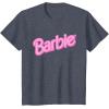 imageBarbie Pink Logo TShirtHeather Blue