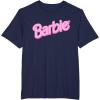 imageBarbie Pink Logo TShirtNavy Blue