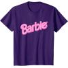 imageBarbie Pink Logo TShirtPurple