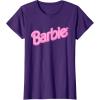 imageBarbie Pink Logo TShirtPurple