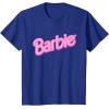 imageBarbie Pink Logo TShirtRoyal Blue