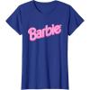 imageBarbie Pink Logo TShirtRoyal Blue