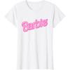 imageBarbie Pink Logo TShirtWhite