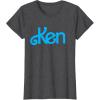 imageKen 1980s Logo TShirtDark Heather Grey