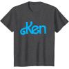 imageKen 1980s Logo TShirtDark Heather Grey