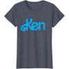 imageKen 1980s Logo TShirtHeather Blue