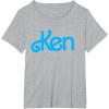 imageKen 1980s Logo TShirtHeather Grey