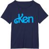 imageKen 1980s Logo TShirtNavy Blue