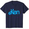 imageKen 1980s Logo TShirtNavy Blue