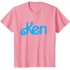 imageKen 1980s Logo TShirtPink