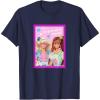 imageBarbie  Im Glad Were Friends Valentine TShirtNavy Blue