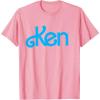 imageKen 1980s Logo TShirtPink