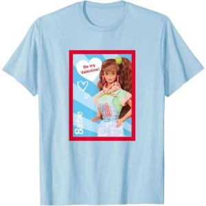imageBarbie  Be My Valentine TShirtBaby Blue