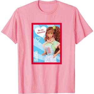 imageBarbie  Be My Valentine TShirtPink