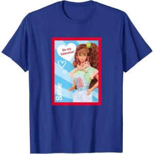 imageBarbie  Be My Valentine TShirtRoyal Blue