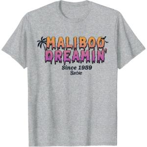 imageBarbie  Maliboo Dreamin TShirtHeather Grey