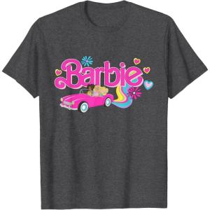 imageBarbie  Youve Got Style Valentine TShirtDark Heather Grey