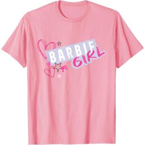 imageBarbie Girl and Hearts TShirtPink