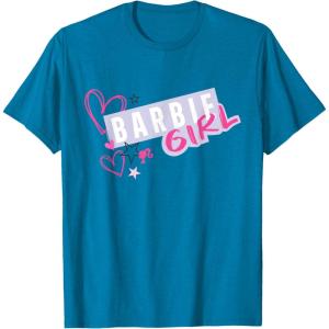 imageBarbie Girl and Hearts TShirtSapphire Blue