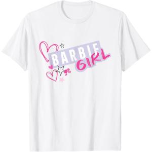 imageBarbie Girl and Hearts TShirtWhite