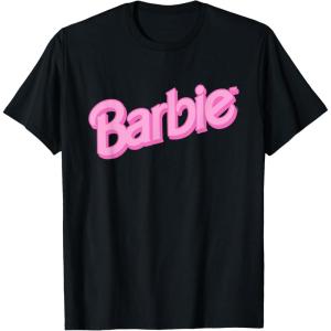 imageBarbie Pink Logo TShirtBlack