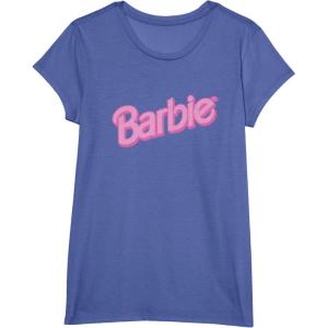 imageBarbie Pink Logo TShirtBright Blue Heather