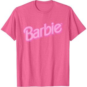 imageBarbie Pink Logo TShirtPink Heather