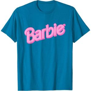 imageBarbie Pink Logo TShirtSapphire Blue