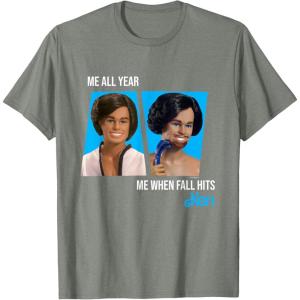 imageKen  Me All Year Me When Fall Hits TShirtOlive Heather