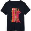 imageBarbie  1980s Black Barbie Vertical Dynamite Logo TShirtBlack