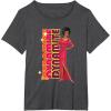 imageBarbie  1980s Black Barbie Vertical Dynamite Logo TShirtDark Heather Grey