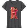 imageBarbie  1980s Black Barbie Vertical Dynamite Logo TShirtDark Heather Grey