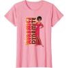 imageBarbie  1980s Black Barbie Vertical Dynamite Logo TShirtPink