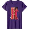 imageBarbie  1980s Black Barbie Vertical Dynamite Logo TShirtPurple