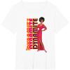 imageBarbie  1980s Black Barbie Vertical Dynamite Logo TShirtWhite