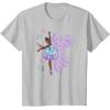 imageBarbie  Barbie Ballerina  Love Dance TShirtSilver Grey