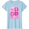 imageBarbie  Barbie Mixed Logo Grid TShirtBaby Blue