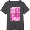 imageBarbie  Barbie Mixed Logo Grid TShirtDark Heather Grey