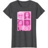 imageBarbie  Barbie Mixed Logo Grid TShirtDark Heather Grey