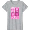 imageBarbie  Barbie Mixed Logo Grid TShirtHeather Grey