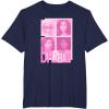imageBarbie  Barbie Mixed Logo Grid TShirtNavy Blue