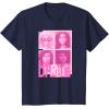 imageBarbie  Barbie Mixed Logo Grid TShirtNavy Blue