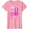 imageBarbie  Barbie Mixed Logo Grid TShirtPink