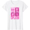 imageBarbie  Barbie Mixed Logo Grid TShirtWhite