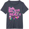 imageBarbie  Believe in Your Beauty TShirtHeather Blue
