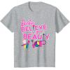 imageBarbie  Believe in Your Beauty TShirtHeather Grey
