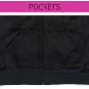 imageBarbie Girls Velour Matching Family Zip Up Hoodie Toddler to Adult Sizes 2T  2XLBlack