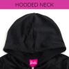 imageBarbie Girls Velour Matching Family Zip Up Hoodie Toddler to Adult Sizes 2T  2XLBlack