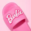 imageMINISO Barbie Collection Bath Slippers 3536  Kids House Shoes Girls Bathroom Slippers Pink Barbie Home Footwear