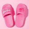 imageMINISO Barbie Collection Bath Slippers 3536  Kids House Shoes Girls Bathroom Slippers Pink Barbie Home Footwear